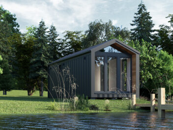 Domek modułowy 9x3 m