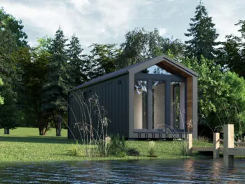 Domek modułowy 9x3 m